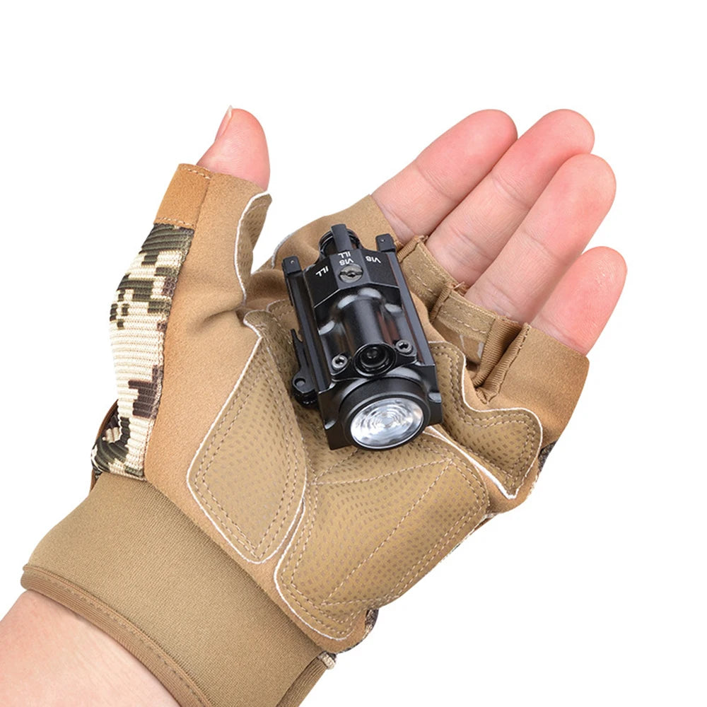 Solatac AR15 M4 1911 G17 G43X Green Laser & Flashlight Combo 800 Lumen ...