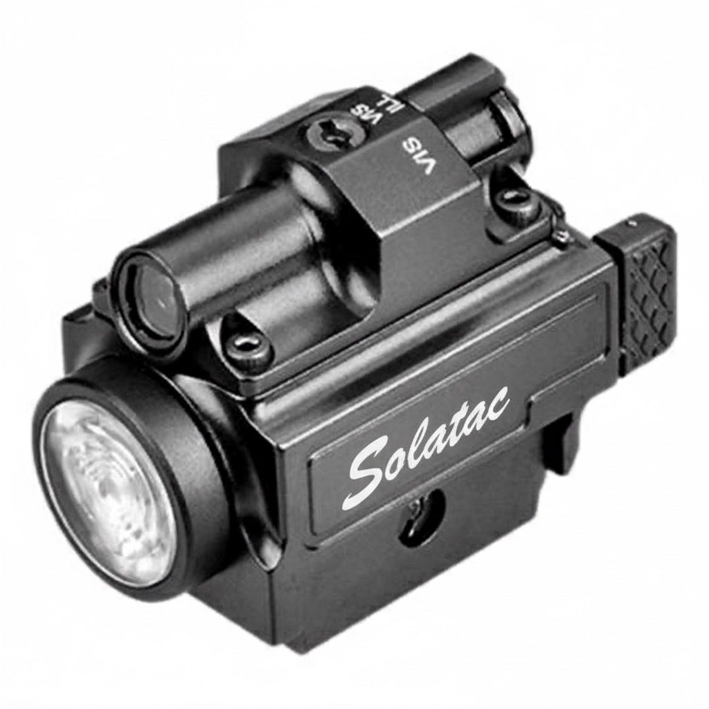 Solatac AR15 M4 1911 G17 G43X Green Laser & Flashlight Combo 800 Lumen ...